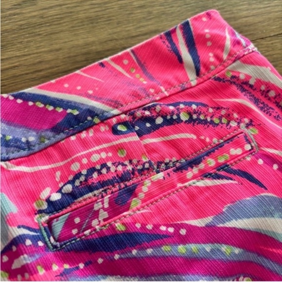 Lilly Pulitzer BUTTERCUP KNIT STRETCH SHORT Hot Pink 00 XXS NWOT - Picture 8 of 9
